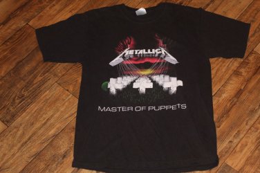 Metallica Master of Puppets Shirt Adult Size Medium Shirt