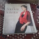 Haiku Knits Tanya Alpert Hardcover 25 Beautiful Pattern Inspired By Japanese Design FREE SHIPPING