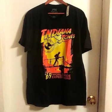 Indiana Jones movie shirt Men's Size 2XL