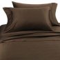New Savannah Luxury Sheet set 1500 thread Full size Chocolate Brown