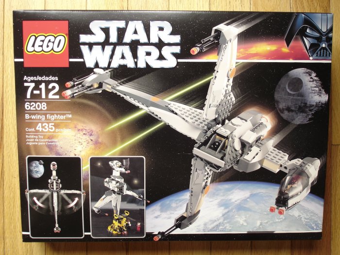 lego star wars b wing 2006