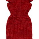 Barbie Doll Knit Red Off Shoulder Sweater Dress