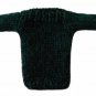 Barbie Doll Knit Wool Blend Hunter Green Boatneck Pullover Sweater