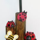 Ladybug Solar Light Post