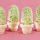 Snowbunnies SHRUBS IN A TUB Triple, 26131, retired 1997