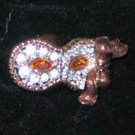 Swarovski Masquerade COLUMBINE PIN,  NEW