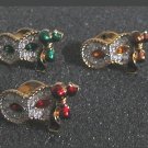 Swarovski Masquerade Pierrot Columbine Harlequin Pins