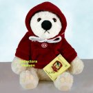 Dept. 56 BELLA 2003 HOLIDAY BEAR  52303 white plush NEW
