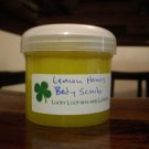 Lemon Honey Body Scrub 8 oz