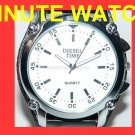 NEW STYLE MINUTE  ANALOG WATCH - WHITE DIAL
