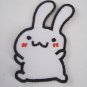 Original Design Iron On Bunny Patch