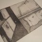 Aquatint Etching Japanese Apartment Print