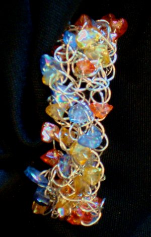 crochet bracelet