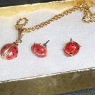 ladybug pendent