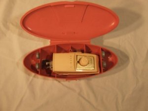 Vintage Singer Buttonholer 1960s w 4 Templates Pink