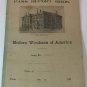 Antique 1907 Modern Woodmen of America Pass Report Book