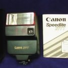 CANON Speedlite 277T Flash Unit Also fits AE-1 A1 T50 & T70 Excellent Condition!