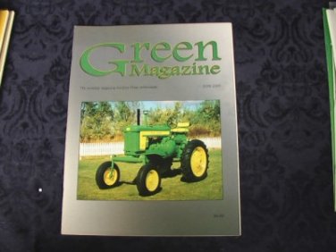 John Deere "Green Magazine" The Tractor Collector's Magazine June 2005