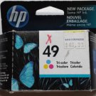 1 tricolor hp inkjet hp 49 tri-color Ink Print Cartridge Hp 51649a Deskjet