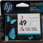 1 tricolor hp inkjet hp 49 tri-color Ink Print Cartridge Hp 51649a Deskjet