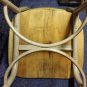 Vtg Heywood Wakefield Mid-Century Small Wood & Metal Student School Desk Chair