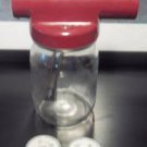Vtg Red Kirby Model 517 Vacuum Cleaner Glass Rug Renovator Upholstery Suds-O-Gun