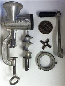 Enterprise Tinned #5 Food Chopper & Meat Chopper Meat Grinder