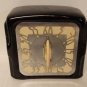 Vintage Art Deco 1-Hour Minute Timer Kitchen Black with stainless Bakelite dial