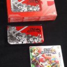 Super Smash Bros 3DS XL RED Limited Edition Console w/Smash Bros Game