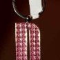 PINK SPARKLE LETTER D KEYCHAIN (HOLLYWOOD)