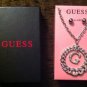 Guess G. Necklace + Earrings NIB