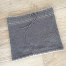 Vintage J.CREW MOHAIR SWEATER TUBE TOP Grey S