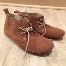 MIA BROWN SUEDE ANKLE BOOTS Booties 6
