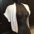 Embroidered WHITE SUMMER SHRUG