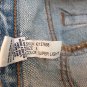 A&F SEQUIN DENIM CUT OFF MINI SKIRT 6