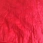 VTG RED QUILTED TWIN BEDSPREAD