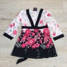 Girls ASIAN KIMONO DRESS XS 6x girls