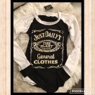 DAILYs BASEBALL TEE Black/White L/S NWT