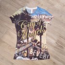 HOLLYWOOD CITY OF ANGELS TEE S NWT