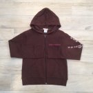 HOLLYWOOD ZIP UP HOODIE Brown