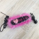 PINK MARABU BLACK ROCKSTAR RETRO PHONE Telephone