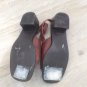 Leather Collection VTG Brown LEATHER SLINGBACK SANDALS sz 6