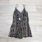 TRIBAL BLACK WHITE ROMPER