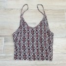 Brandy Melville JAQUELINE Aztec CROP TOP