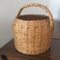 Vintage Large Knitting Basket