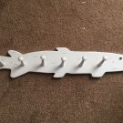 vintage SALMON FISH WALL RACK