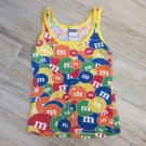 M&M's Tank Top PJ SHIRT Tee Cami Pajama Tank M