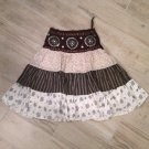Beaded Sequin WESTERN TIERED SKIRT Girls M COWGIRL Ranch Western Wear