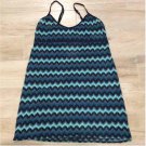 Mark knit blue graphic CAMI NIGHTIE TEDDY slip M PJ Sleepware