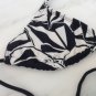 VOLCOM Miss Mod VTG White Black Bikini